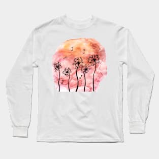 dandelion Long Sleeve T-Shirt